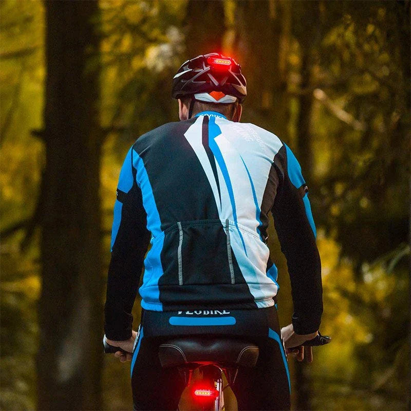 USB Rechargeable LED Bike Tail Light with Bright Red Glow for Cycling Safety in New Zealand