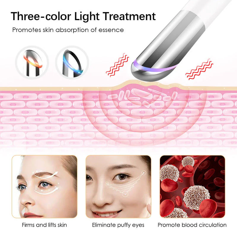 Shopfluxpro NZ Revitalizing Eye Massage Pen - Brighten and Rejuvenate Your Eyes