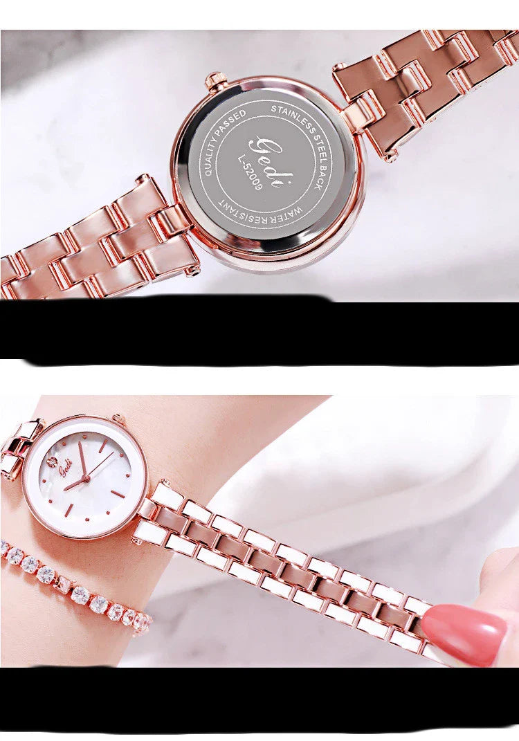 Shopfluxpro NZ Stylish Korean-Inspired Ladies Watch with Quartz Movement