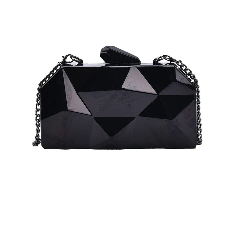 Premium leather mini chain bag in black, gold, and silver colors - a trendy accessory for the modern Kiwi woman