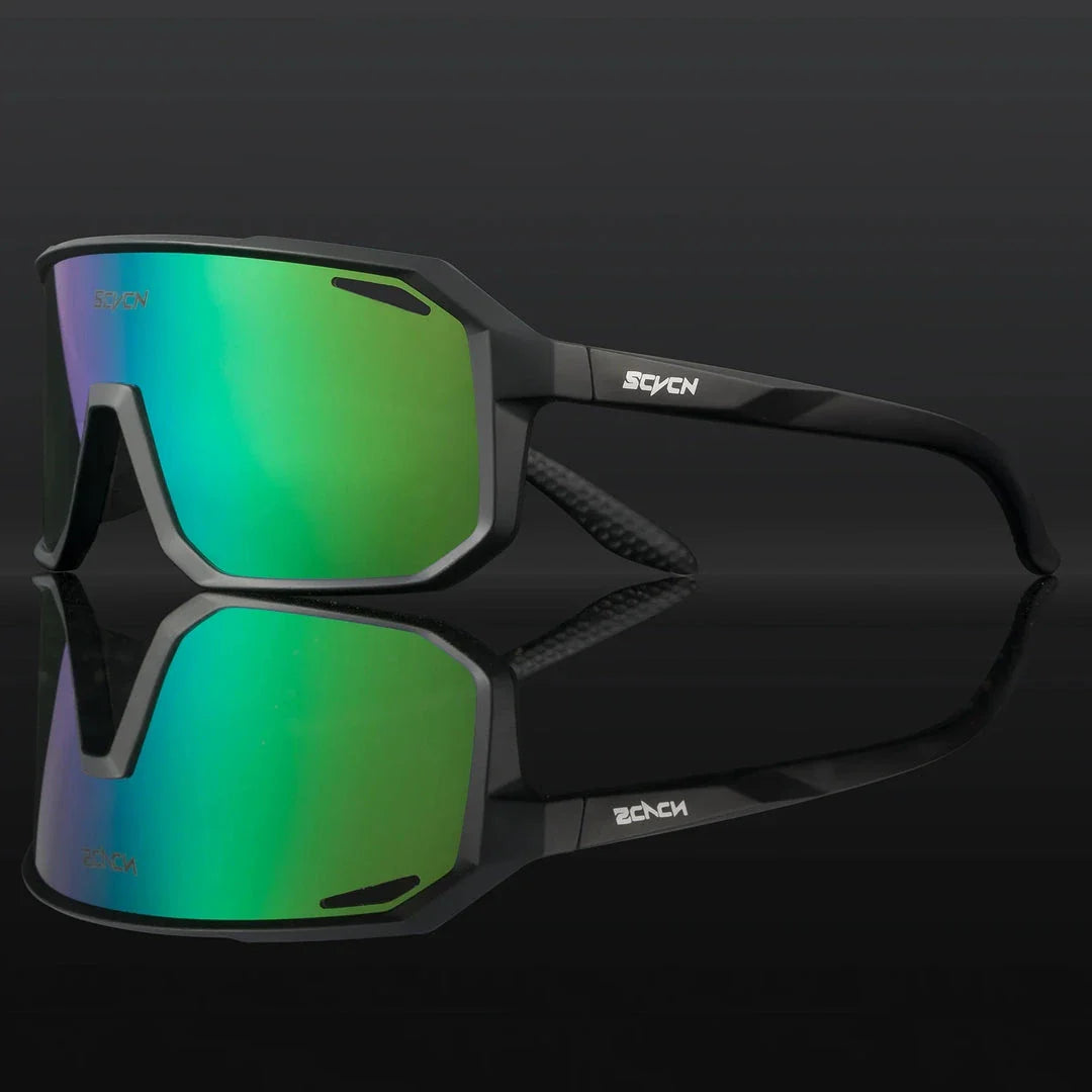 Rugged multi-sport sunglasses with UV400 polycarbonate lenses, perfect for outdoor activities like cycling, hiking, and driving in New Zealand