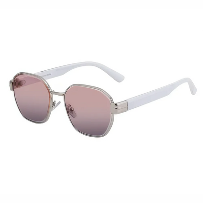 Irregular polygon-shaped sunglasses with a punk-inspired design, perfect for Kiwi trendsetters