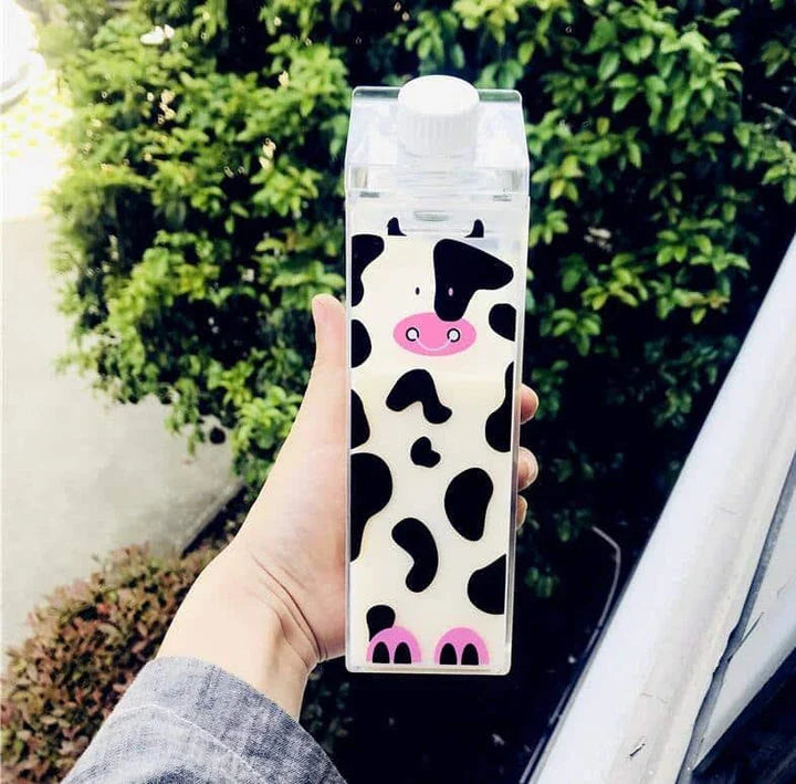 Reusable water bottles featuring adorable cartoon animal designs in vibrant colours, perfect for eco-friendly hydration on the go.