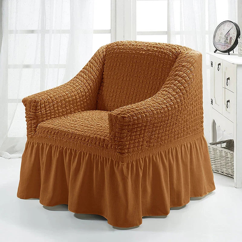 Versatile and stylish fabric sofa cover in a range of modern colours, perfect for transforming New Zealand living rooms.