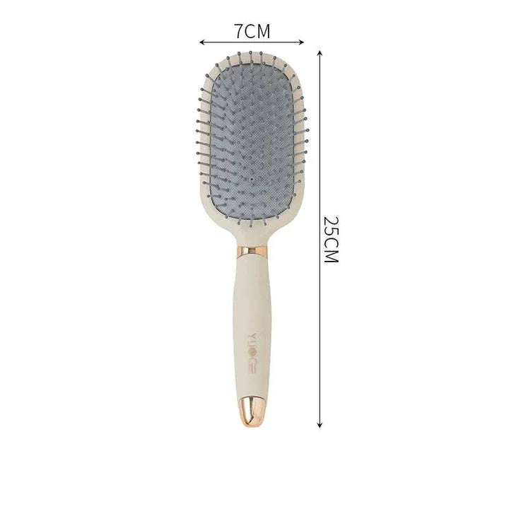 Sleek Anti-Static Hair Comb with Air Cushion Technology for Smooth, Frizz-Free Hair