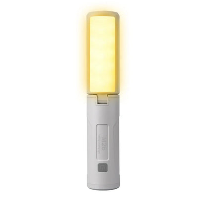 Outdoor LED Camping Lamp with folding design, USB charging, and bright LED light for Kiwi adventures