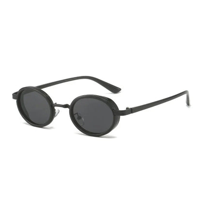 Stylish gradient oval sunglasses with a retro-inspired design, perfect for protecting Kiwi eyes from harmful UV rays.