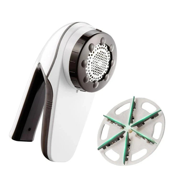 Portable USB Rechargeable 6-Blade Fabric Shaver and Lint Remover for revitalizing your wardrobe