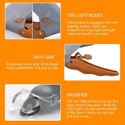 Trusty LED Pet Nail Trimmer - a high-quality, innovative tool for safe and precise nail trimming for your Kiwi pet