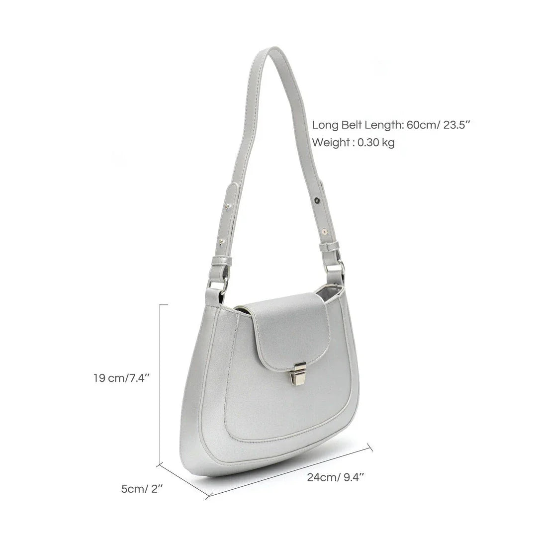 Stylish vegan leather shoulder bag in a modern, sophisticated design for the modern Kiwi woman