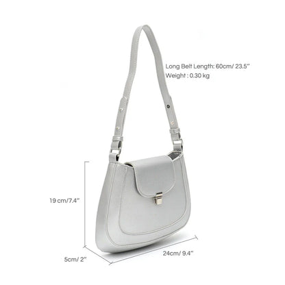 Stylish vegan leather shoulder bag in a modern, sophisticated design for the modern Kiwi woman