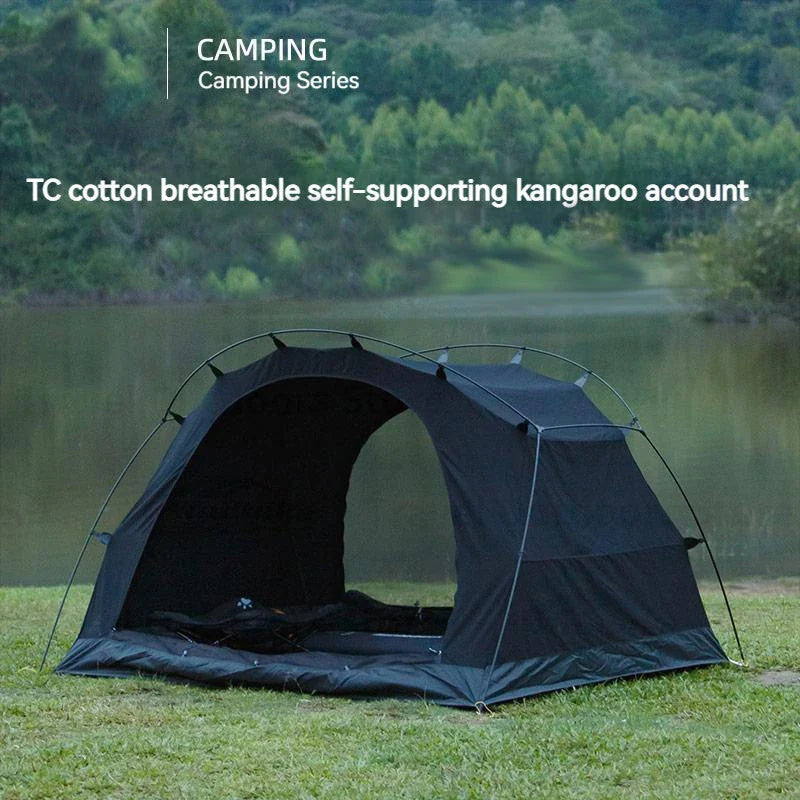 Eco-Friendly Single-Layer Camping Tent for Kiwi Adventurers - Lightweight, Breathable, and Durable Design