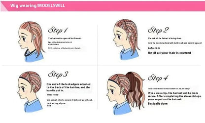 Versatile wine red long front lace wig with adjustable lace front and heat-resistant fibers for a natural, flowing Kiwi look