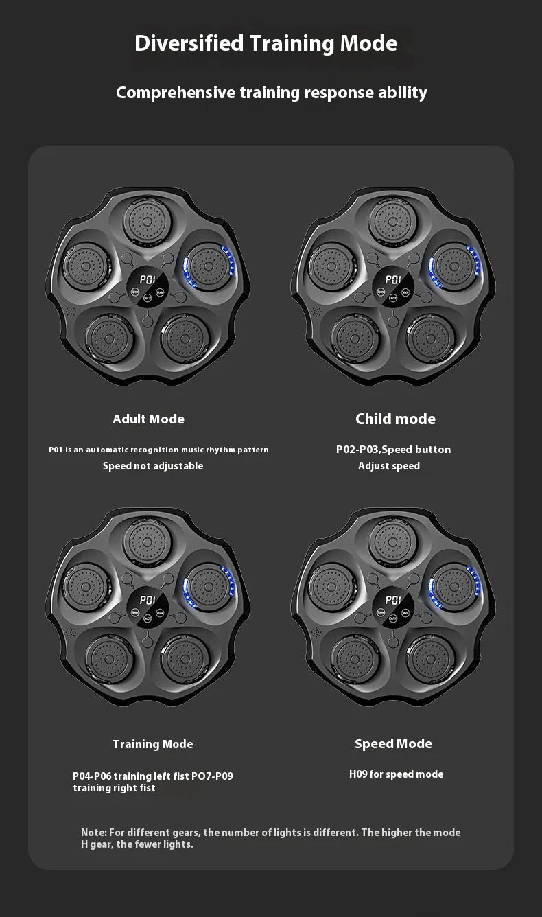 Trendha Smart Bluetooth Boxing Target for music-synced fitness training at home