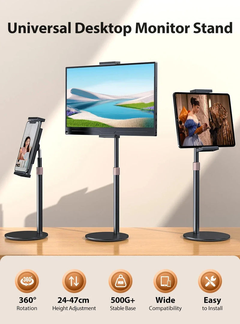Shopfluxpro NZ Versatile Adjustable Rotating Monitor Stand - Elevate Your Kiwi Workspace!