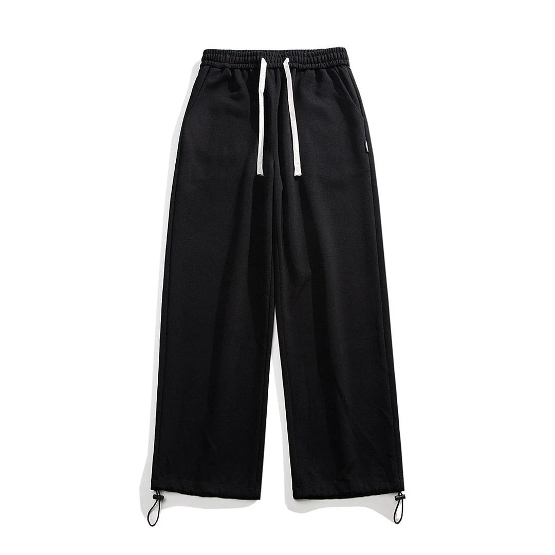 Comfy drawstring ankle-tied sweatpants in various colours, perfect for relaxing Kiwi-inspired style