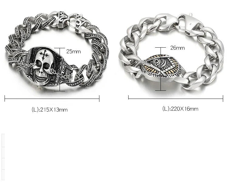 Stylish stainless steel bracelet with a geometric design, showcasing a modern and bold Kiwi-inspired accessory