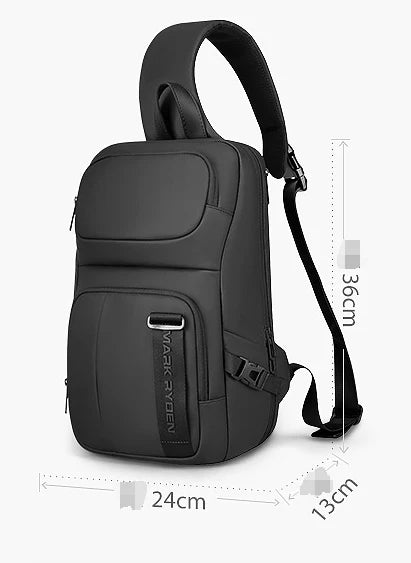 Trendha 14-Inch Crossbody Bag for Kiwi Blokes - Stylish and Practical Accessory with Waterproof Design