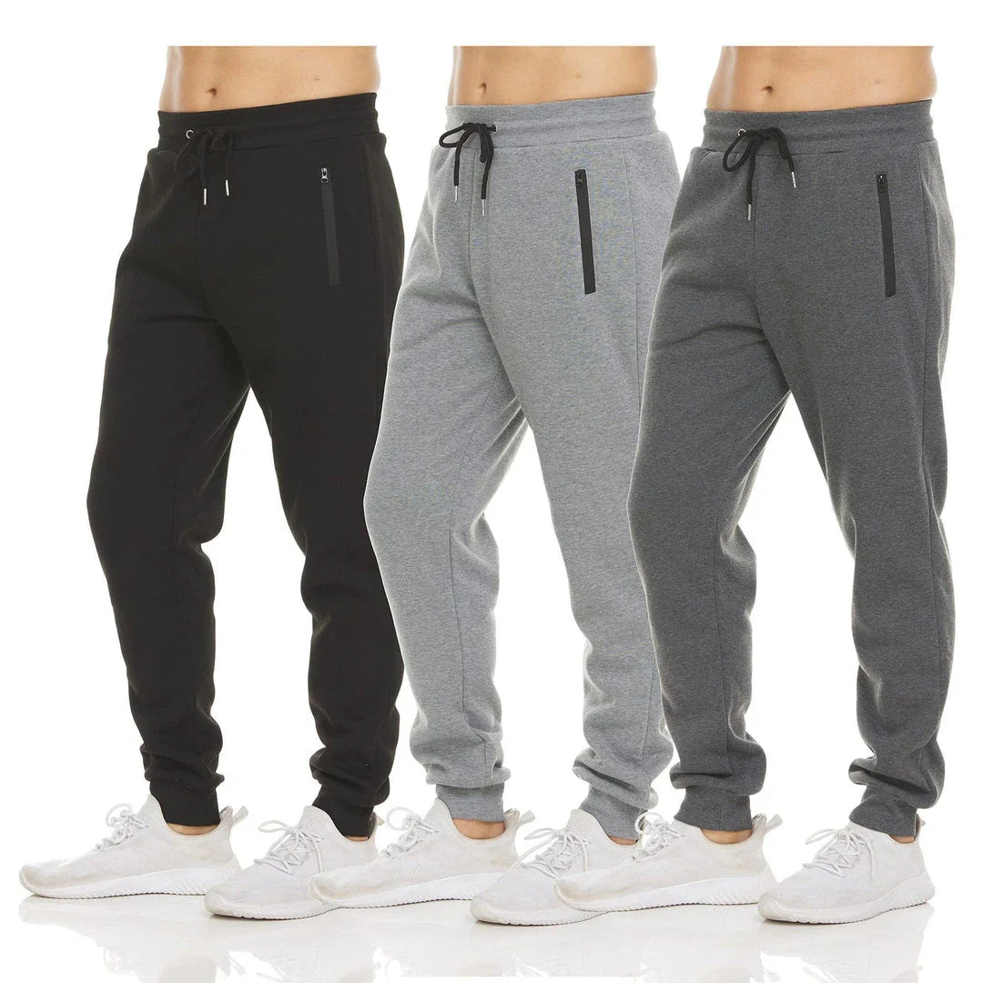 Versatile sports trousers in various colours, designed for active New Zealanders to enjoy fitness, leisure, and outdoor activities.