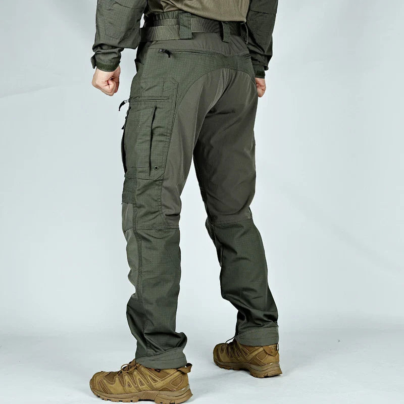 Tough, breathable tactical trousers in a range of classic Kiwi colours, featuring durable construction and multi-pockets for outdoor training and military-inspired activities.
