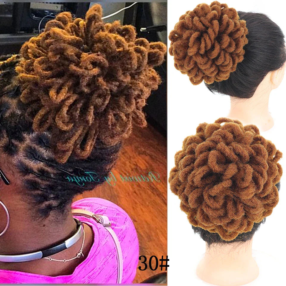 A stylish and eco-friendly Afro Hair Bag with adjustable drawstring, suitable for various hairstyles like buns, dreadlocks, and Afros.