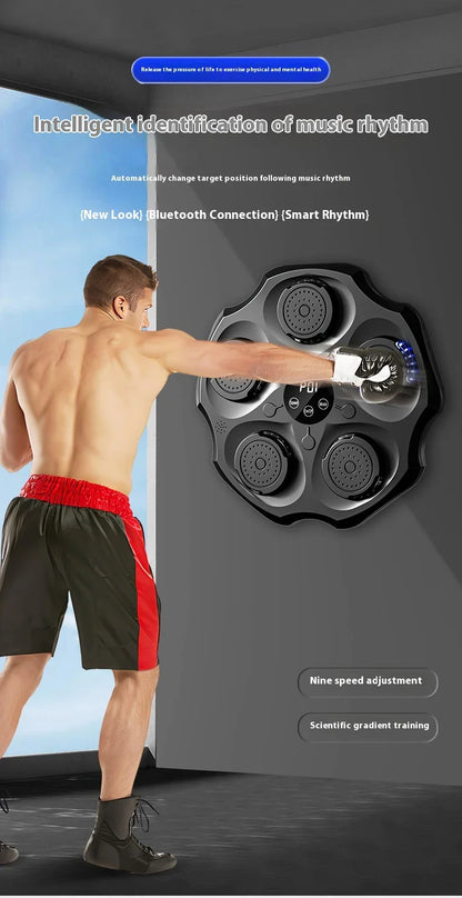 Trendha Smart Bluetooth Boxing Target for music-synced fitness training at home