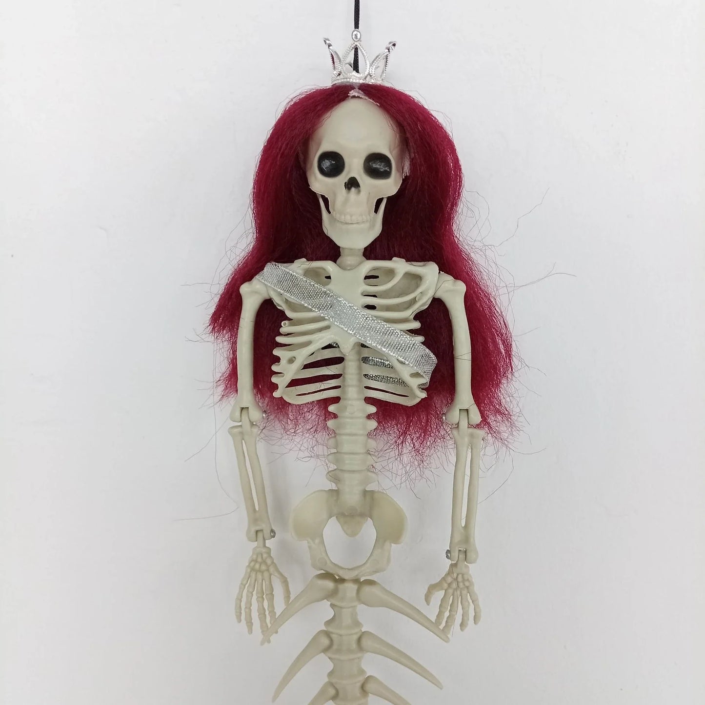 Hanging mermaid bone pendant decoration for outdoor Kiwi courtyards and gardens in various colours