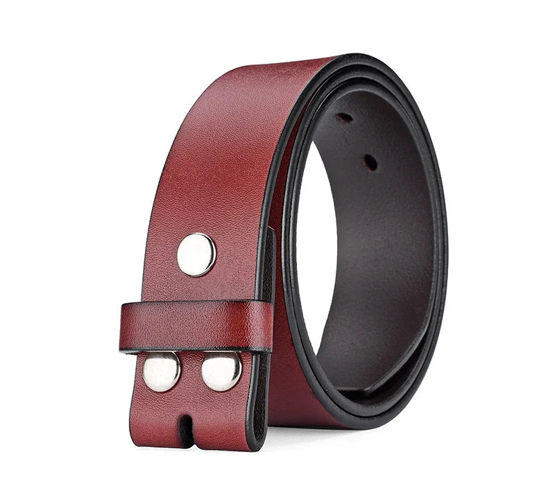 Stylish and durable leather belt with snap fastener, perfect for Kiwi business professionals and casual wear