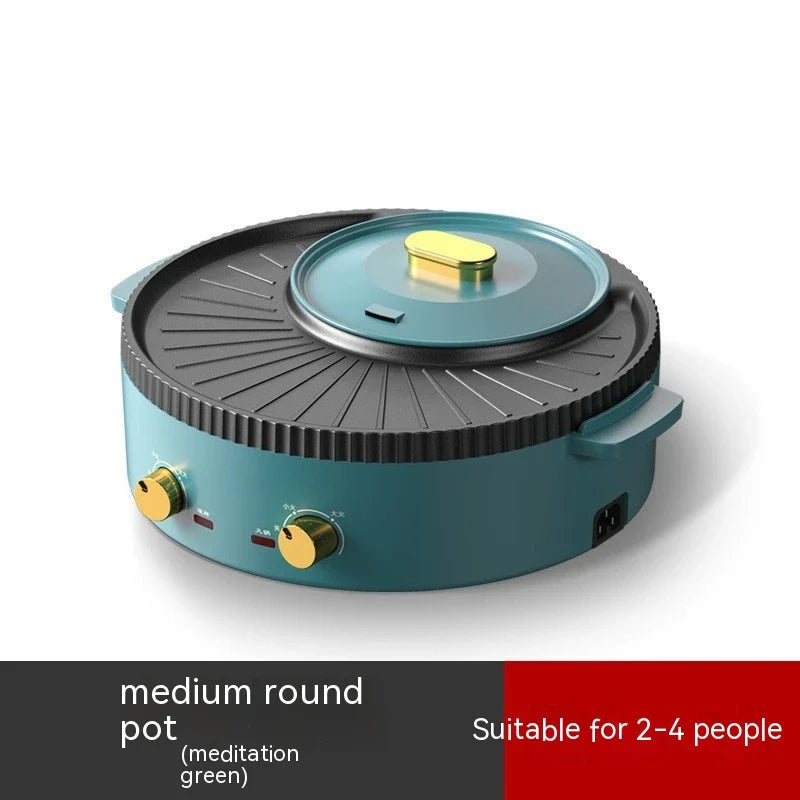 Versatile Kiwi Hot Pot with searing, baking, roasting, and frying capabilities