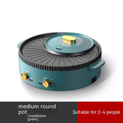 Versatile Kiwi Hot Pot with searing, baking, roasting, and frying capabilities