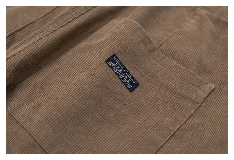 Stylish retro-inspired corduroy casual pants in a straight-leg fit, perfect for the laid-back Kiwi lifestyle.