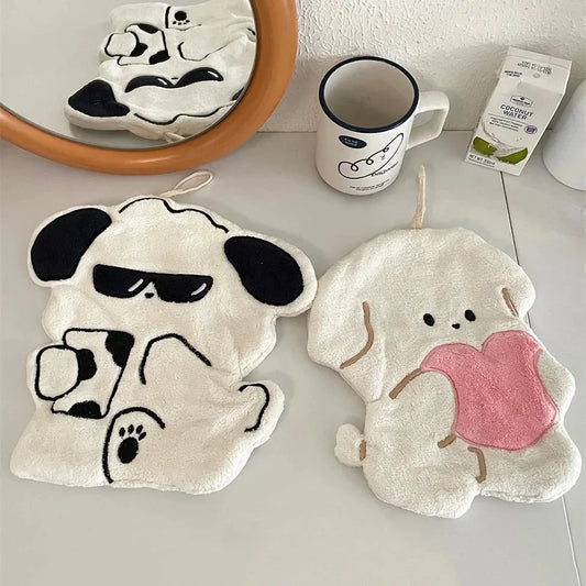 Adorable hand towels featuring cute animal designs, perfect for your Kiwi home