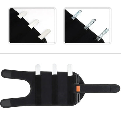 Supportive elbow brace with aluminum strips for active lifestyles, perfect for Kiwi athletes and fitness enthusiasts