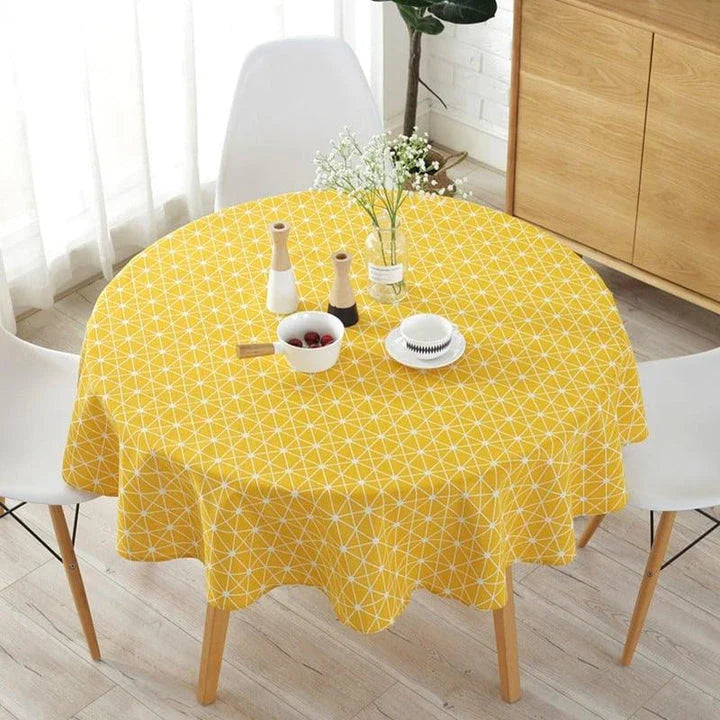 Shopfluxpro NZ Stylish Nordic Cotton Tablecloth for the Kiwi Home