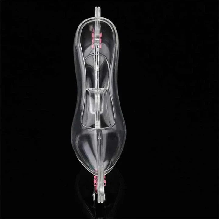 Shoe-shaped eco-friendly plastic chocolate mould in various colours