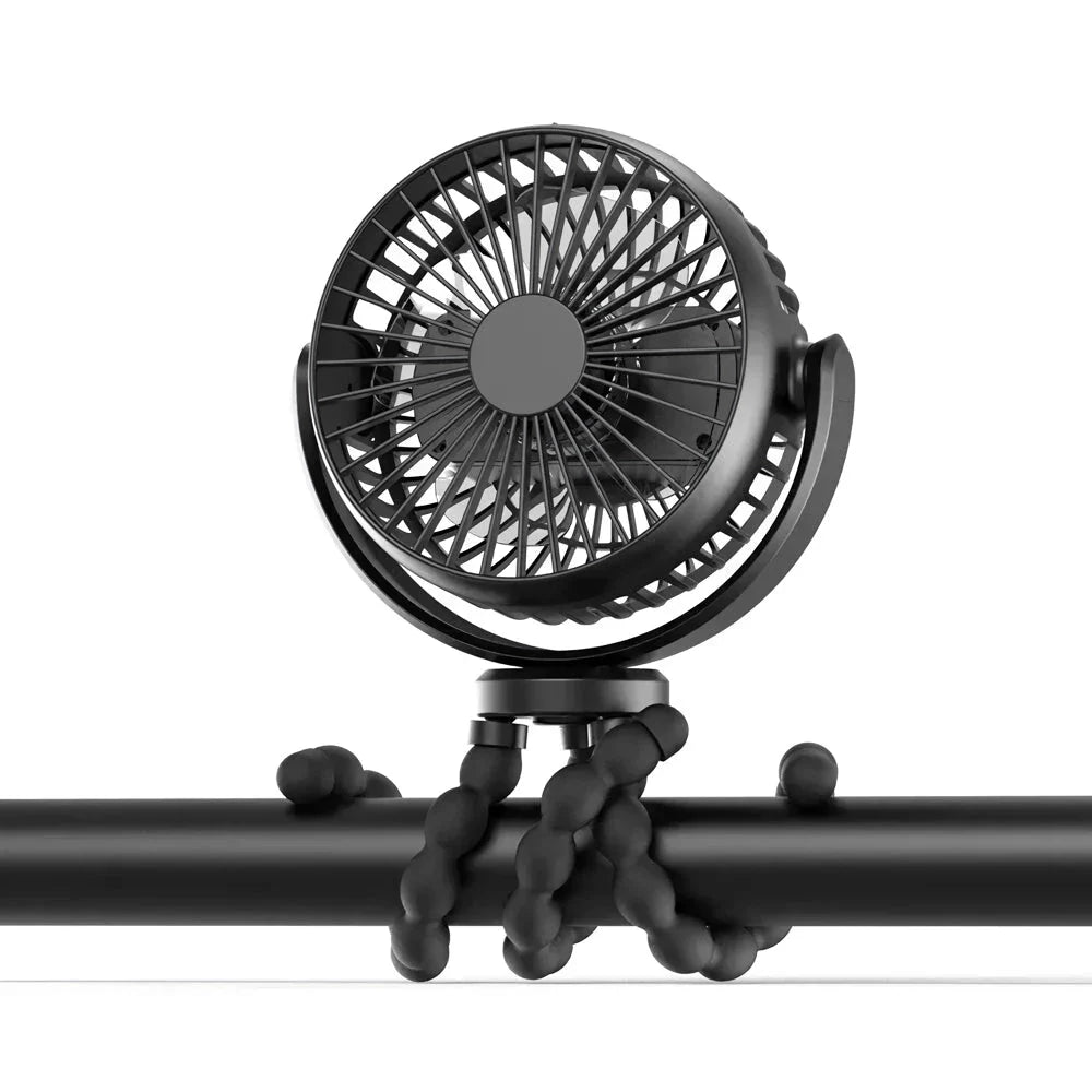 Compact Octopus Mini Fan - Powerful, Versatile, and Portable Cooling Companion