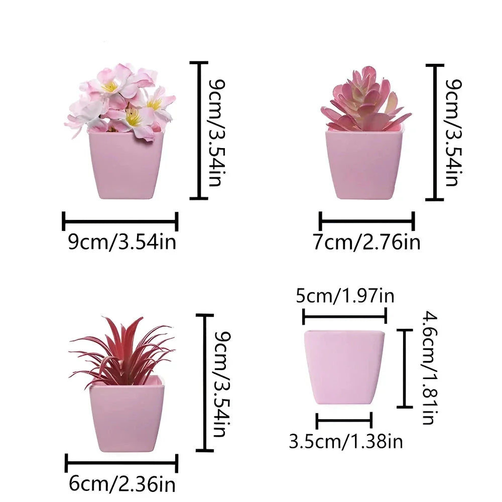 Elegant artificial flower bonsai with a sophisticated vase, perfect for Kiwi home and office decor