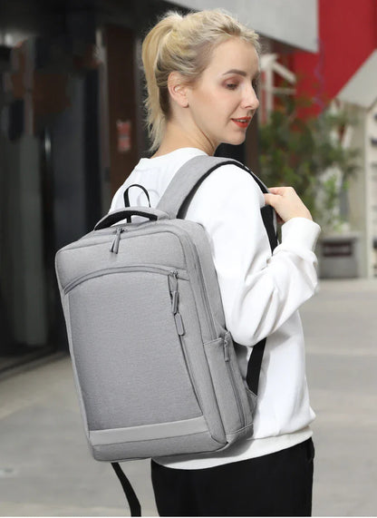 Eco-Friendly Laptop Backpack in Kiwi-inspired colours and design, featuring breathable, waterproof, and wear-resistant construction.