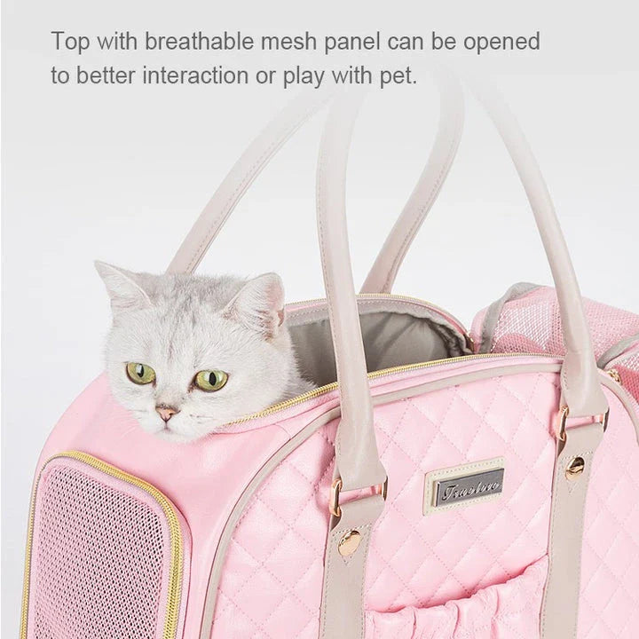 Stylish and Portable Pet Carrier Backpack with Eco-Friendly Materials and Innovative Design for Kiwi Adventurers