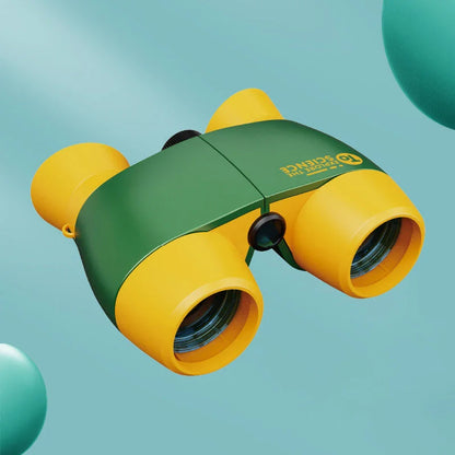 Kids' high-definition binoculars in blue color, designed for outdoor adventures and nature exploration