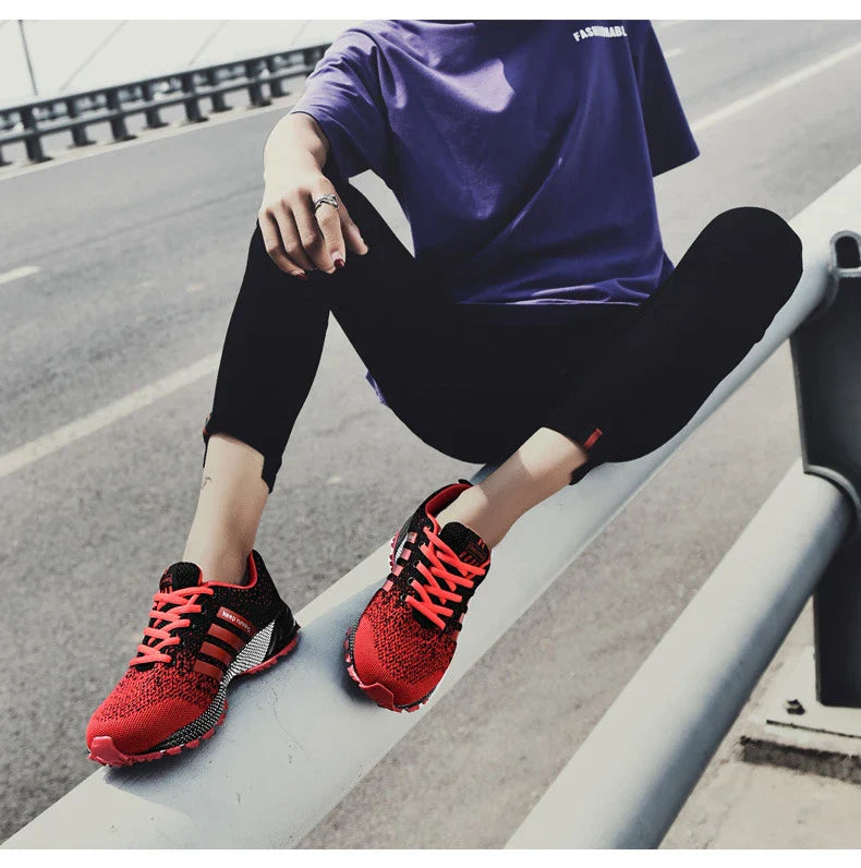 Breathable mesh running shoes with a modern, stylish design for the active Kiwi lifestyle