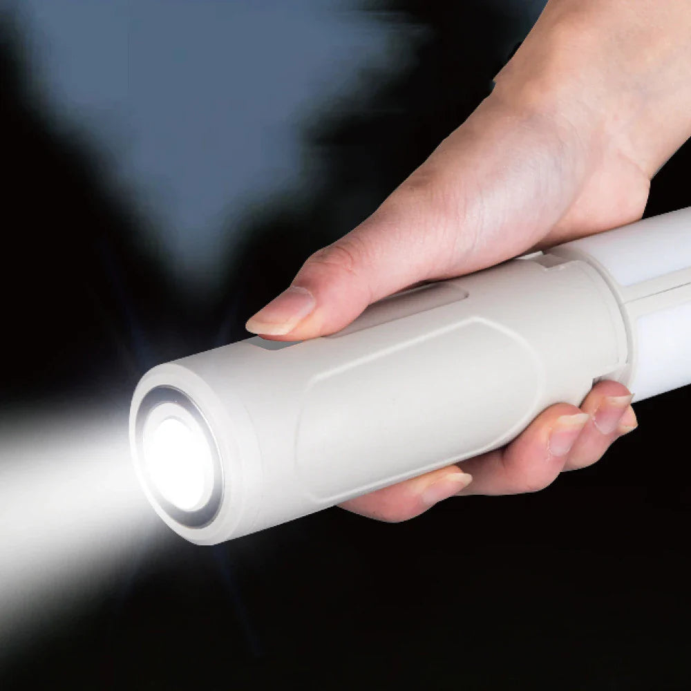 Outdoor LED Camping Lamp with folding design, USB charging, and bright LED light for Kiwi adventures