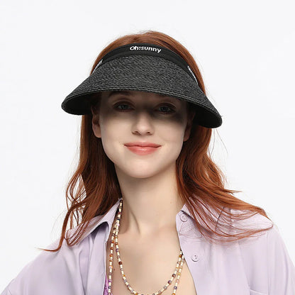 Adjustable UV protection sun visor with wide brim for superior sun shielding during outdoor activities in New Zealand