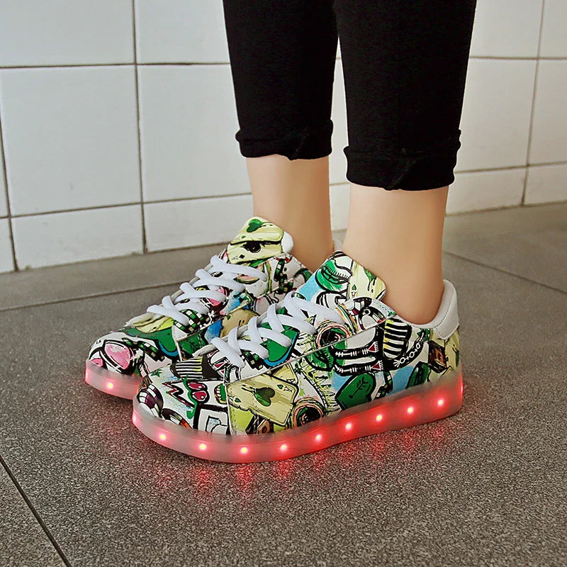 Shopfluxpro NZ Trendy Luminous Shoes: Illuminate Your Style