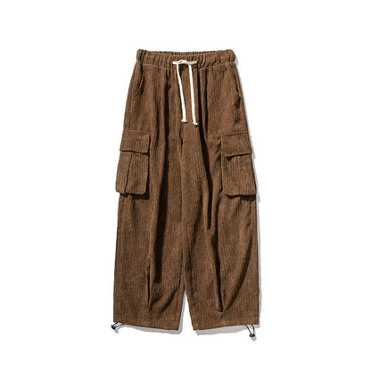 Men's relaxed straight-leg corduroy trousers in a variety of classic Kiwi-inspired colours