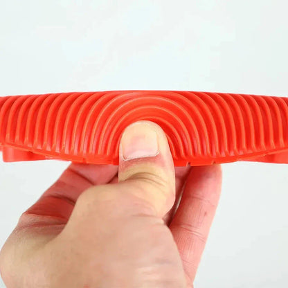 Trendha DIY Wood Grain Rubber Roller Set for creating natural wood textures on walls, doors, and furniture