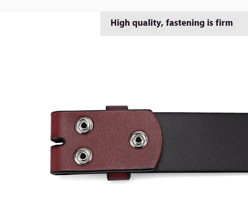 Stylish and durable leather belt with snap fastener, perfect for Kiwi business professionals and casual wear