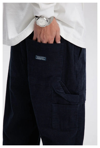 Stylish retro-inspired corduroy casual pants in a straight-leg fit, perfect for the laid-back Kiwi lifestyle.