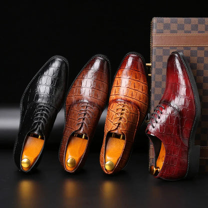 Stylish leather shoes in a variety of classic colours, perfect for the modern New Zealand man