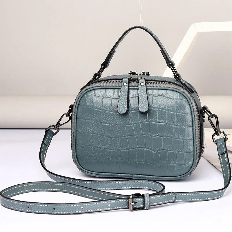 Shopfluxpro NZ Stylish First Layer Leather Crossbody Bag - Ideal for Kiwi Fashionistas